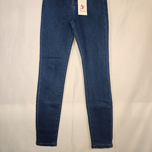 Blue Stretchy Skinny Jeans - Picture 2 of 3